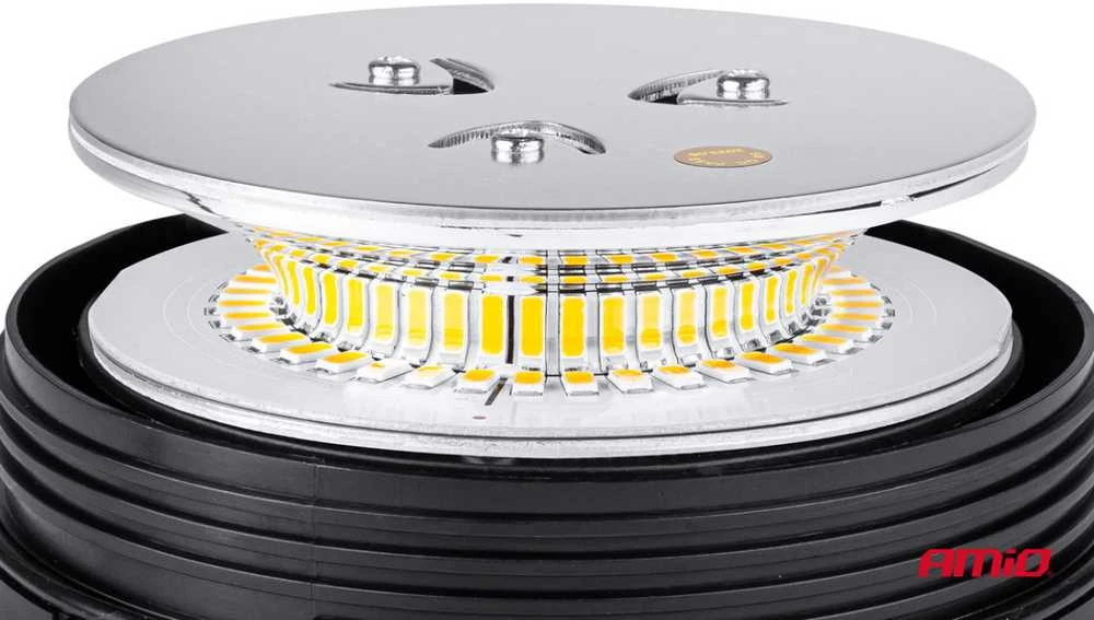 LED įspėjamoji lempa WAR11M 39 LED R65 R10 12V 24V AMIO-01500