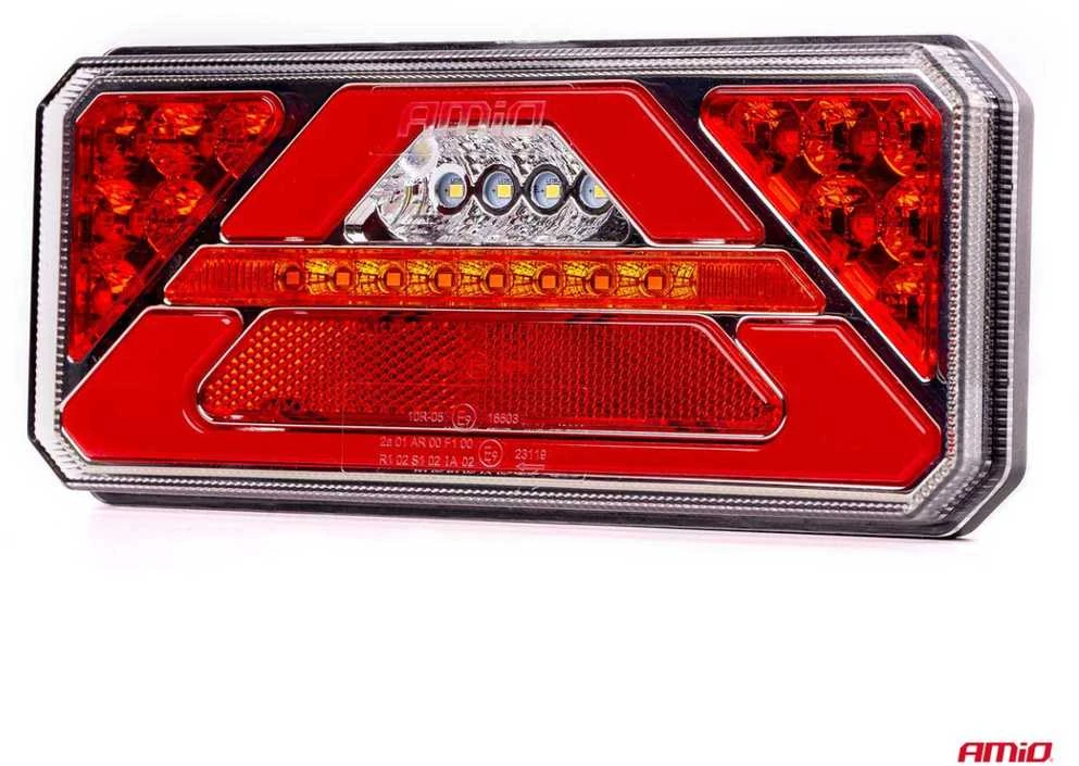 LED Kombinuota galinė lempa AMiO RCL-02-L dynamic, kairė