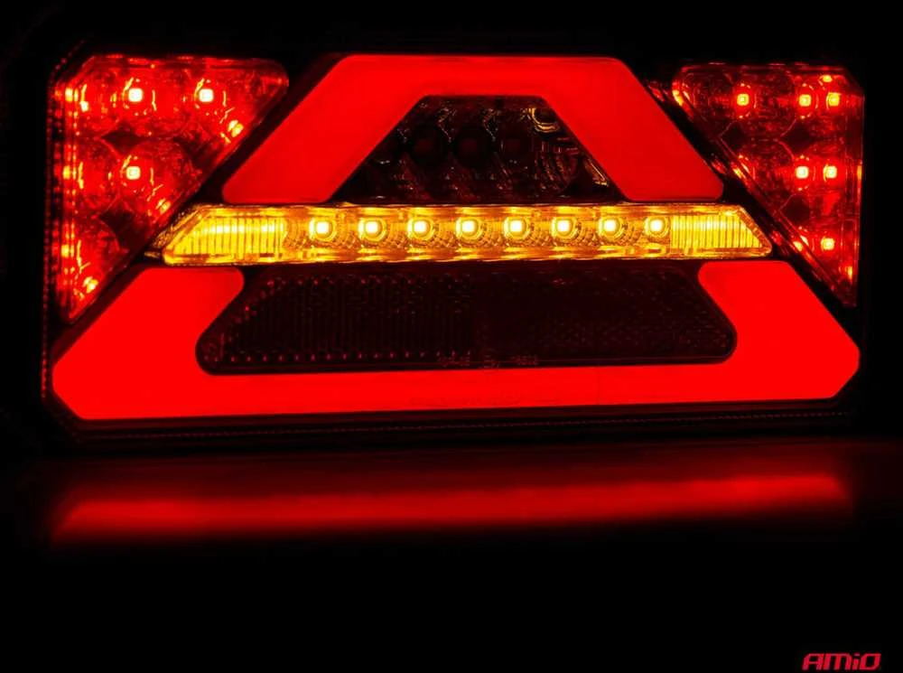 LED Kombinuota galinė lempa AMiO RCL-02-L dynamic, kairė