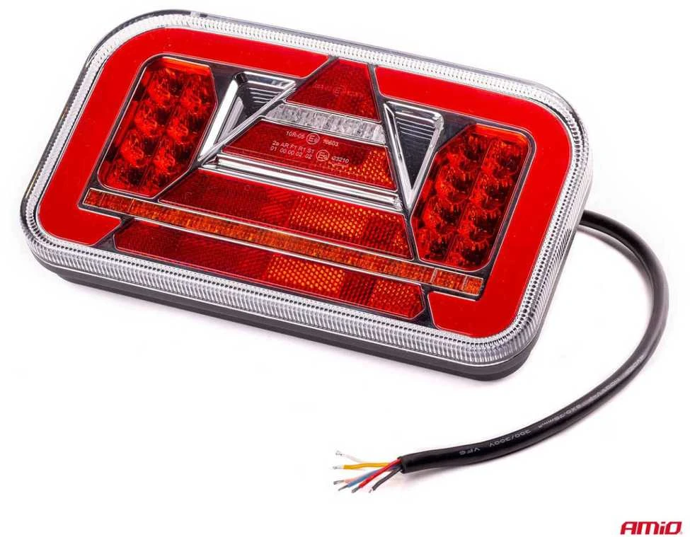 LED Kombinuota galinė lempa AMiO RCL-03-L dynamic, kairė