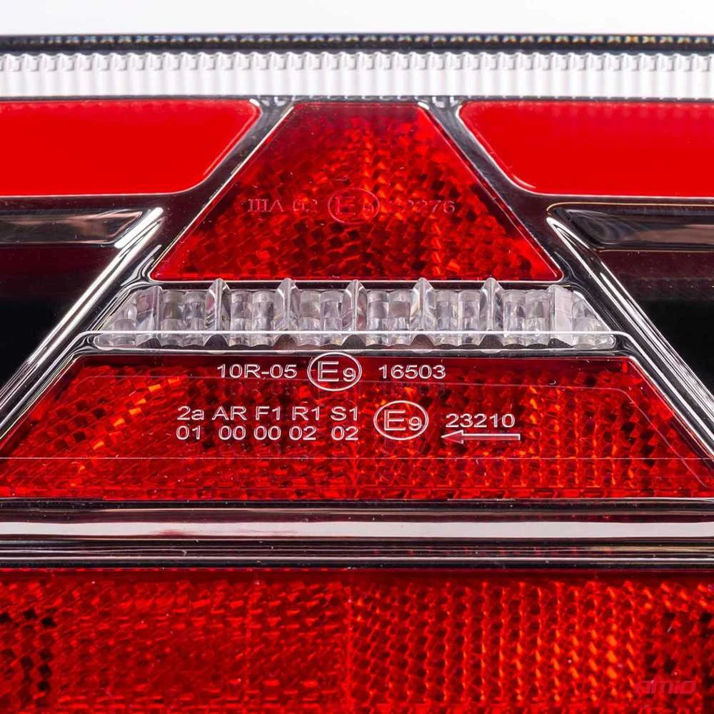LED Kombinuota galinė lempa AMiO RCL-03-L dynamic, kairė