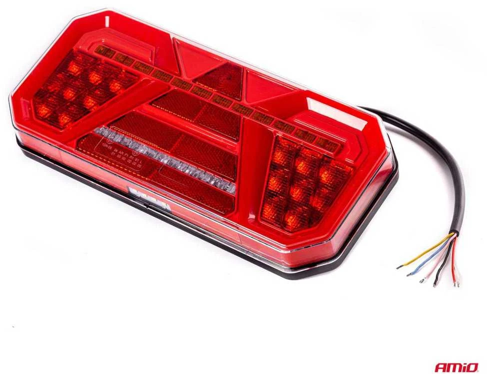 LED Kombinuota galinė lempa AMiO RCL-04-L dynamic, kairė