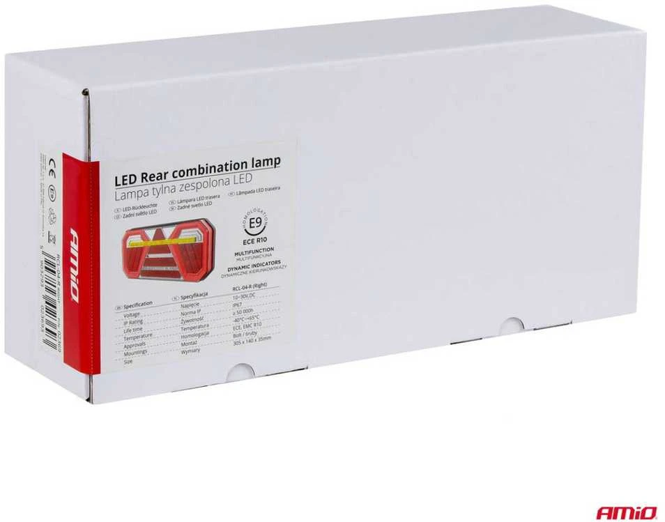 LED Kombinuota galinė lempa AMiO RCL-04-R dynamic, dešinė