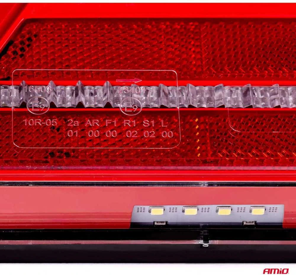 LED Kombinuota galinė lempa AMiO RCL-04-R dynamic, dešinė