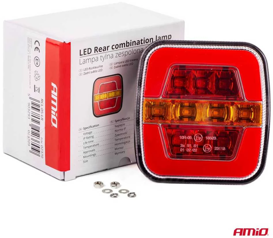 LED Kombinuota galinė lempa AMiO RCL-05-LR left/right