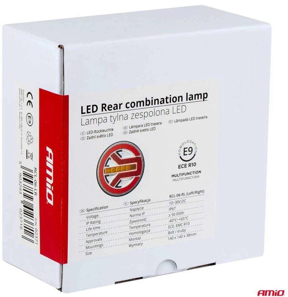 LED Kombinuota galinė lempa AMiO RCL-06-LR kairė/dešinė