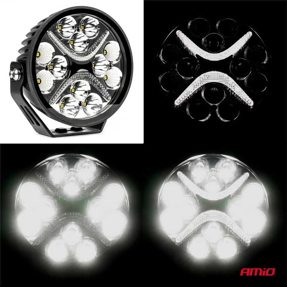 LED tolimųjų šviesų žibintas PRO Series AMiO-03870