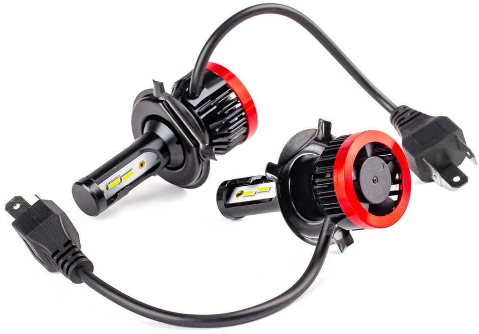 LED lemputės Amio H4 BF