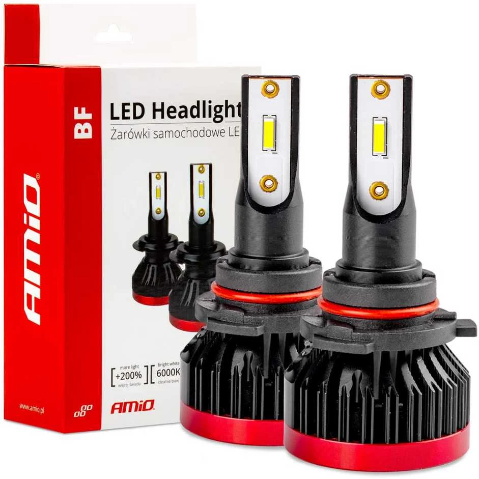 Amio HB3 LED lemputės su aušinimo radiatoriais