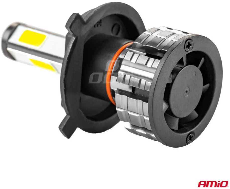 LED žibintų lemputės COB Series H4 AMiO-02843