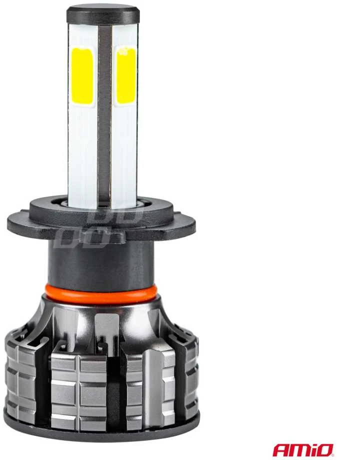 LED žibintų lemputės COB Series H7 AMiO-02844