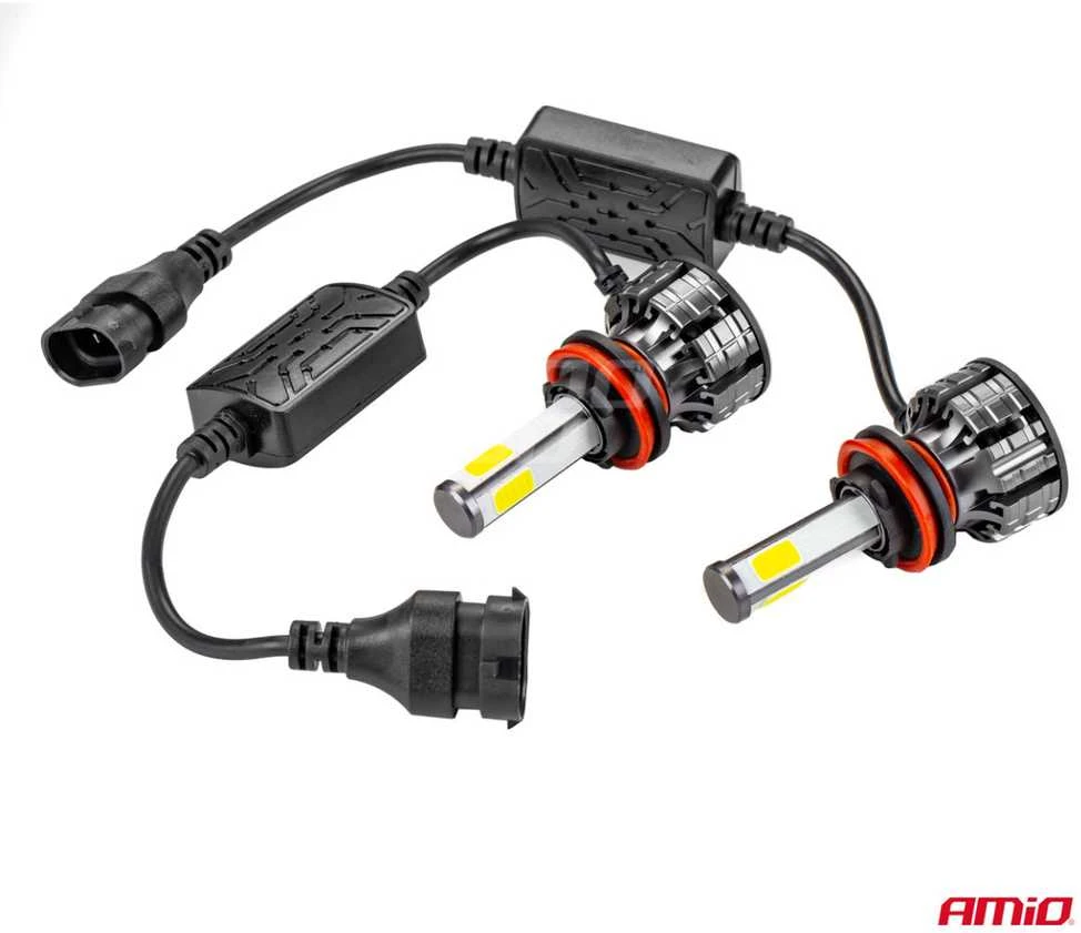 LED žibintų lemputės COB Series H8/H9/H11 AMiO-02845
