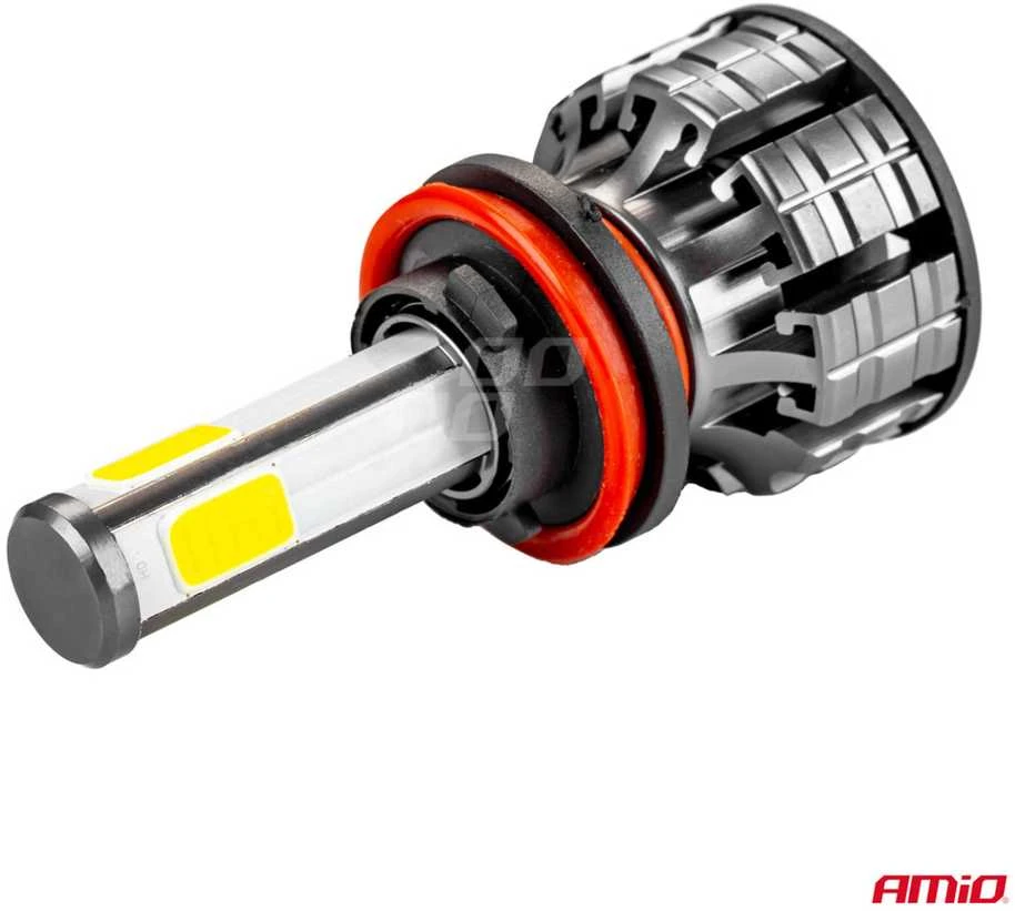 LED žibintų lemputės COB Series H8/H9/H11 AMiO-02845