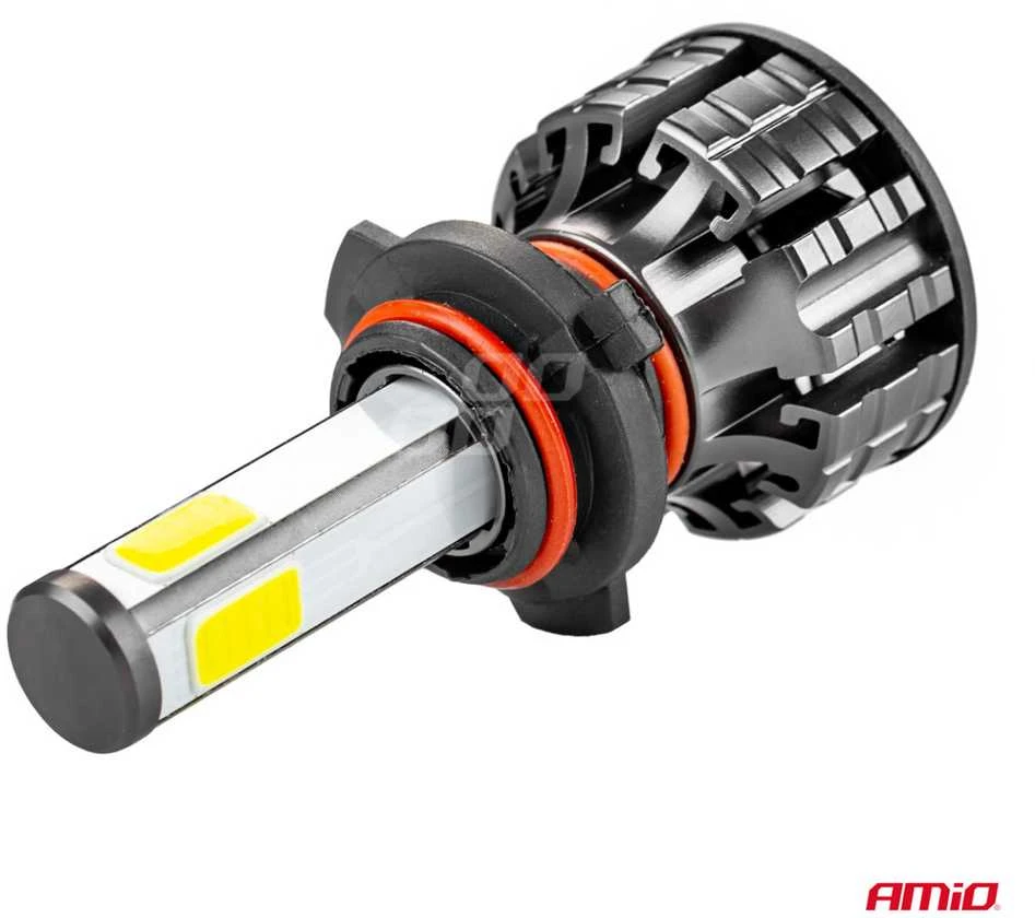 LED žibintų lemputės COB Series HB3 AMiO-02846