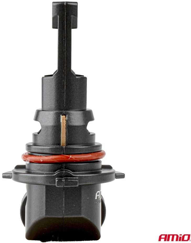 LED žibintų lemputės F25 PRO Juodas FULL CANBUS HB4 68W 12V 24V, AMIO-04723