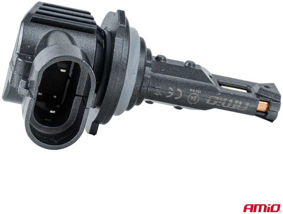 LED žibintų lemputės F25 Sidabrinis FULL CANBUS HB4 9006 52W 12V 24V AMIO-04707