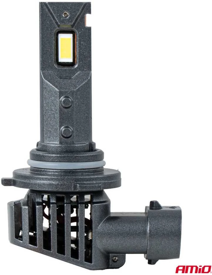 LED žibintų lemputės F25 Sidabrinis FULL CANBUS HB3 9005 52W 12V 24V AMIO-04706