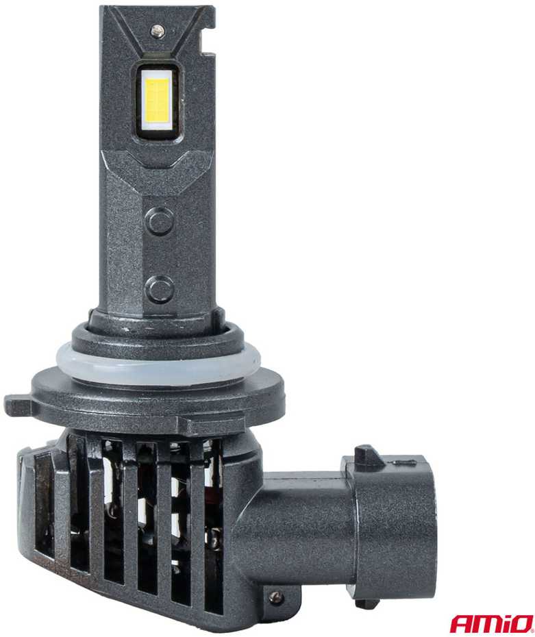 LED žibintų lemputės F25 Sidabrinis FULL CANBUS HB4 9006 52W 12V 24V AMIO-04707