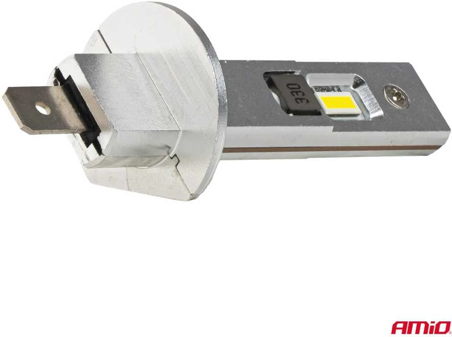 LED žibintų lemputės H25 CANBUS H1 12V 20W AMIO-04709