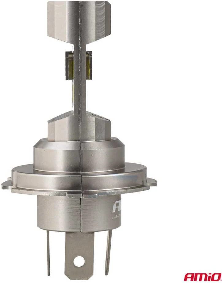 LED žibintų lemputės H25 CANBUS H4 H19 12V 36W, AMIO-04711