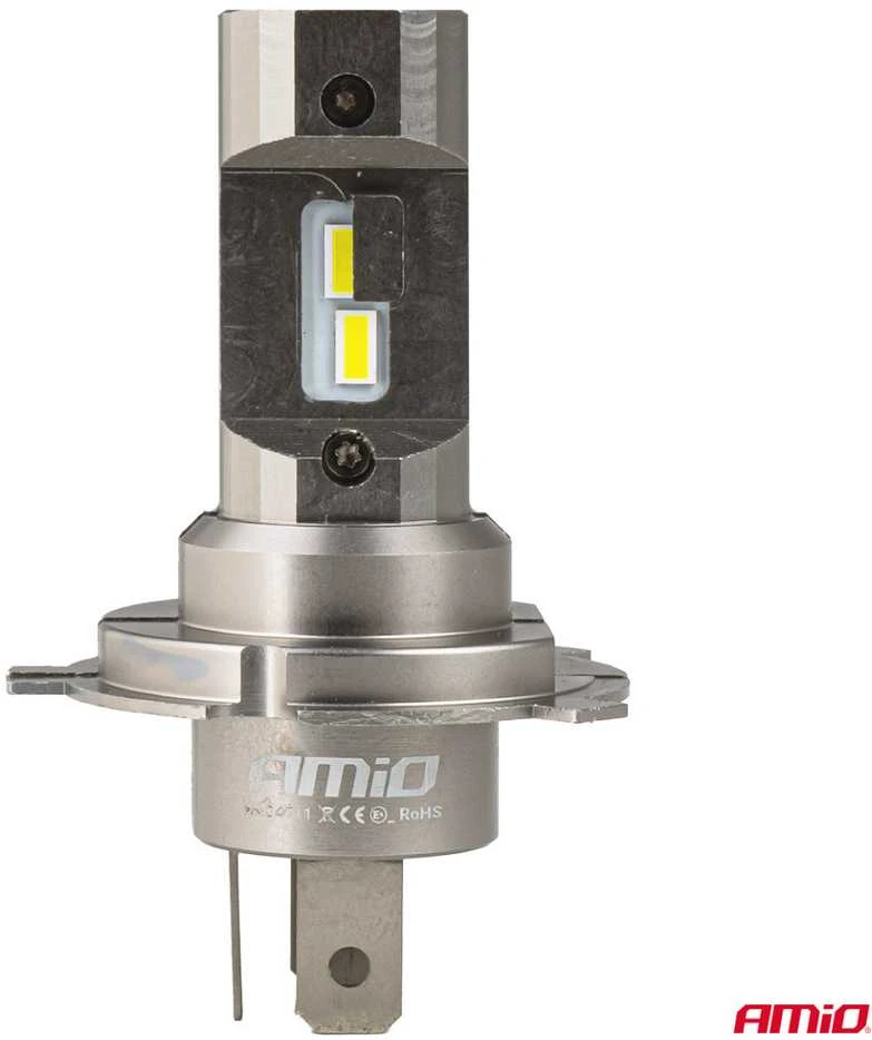 LED žibintų lemputės H25 CANBUS H4 H19 12V 36W, AMIO-04711