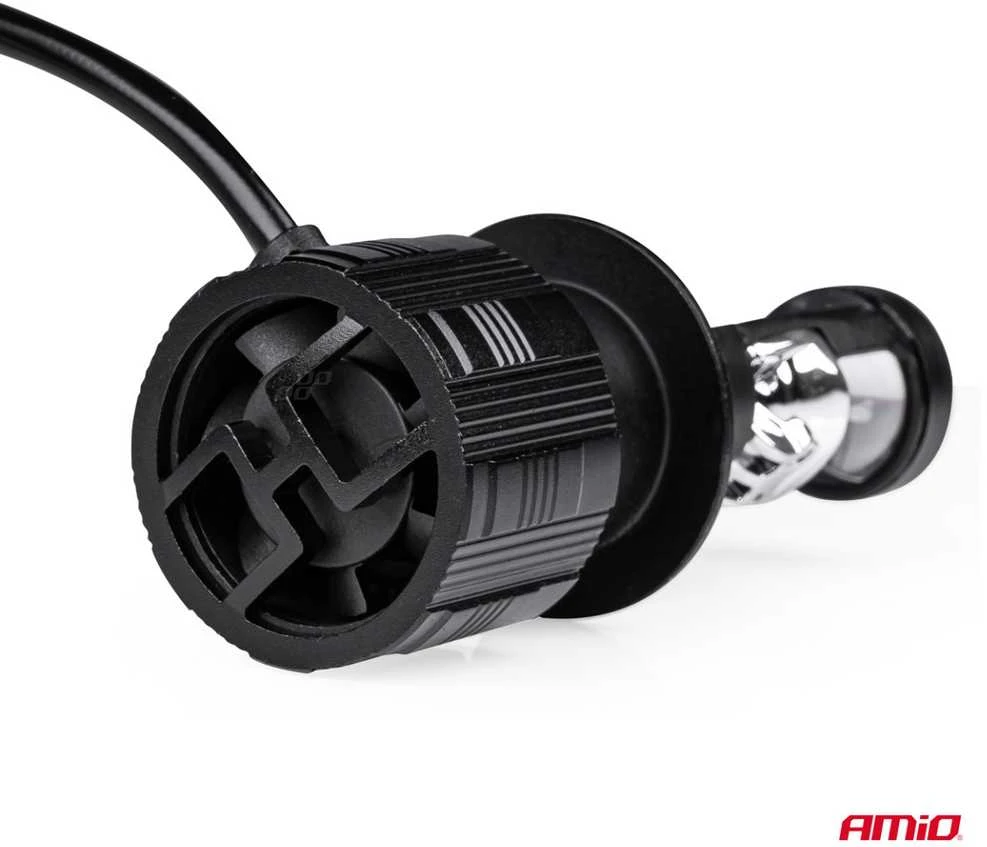 LED automobilių lemputės pl lens canbus lens h7 amio-03668
