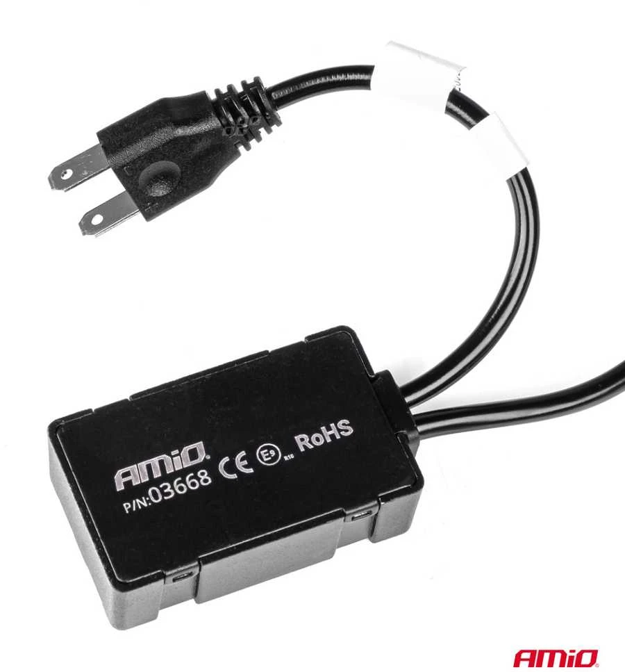 LED automobilių lemputės pl lens canbus lens h7 amio-03668