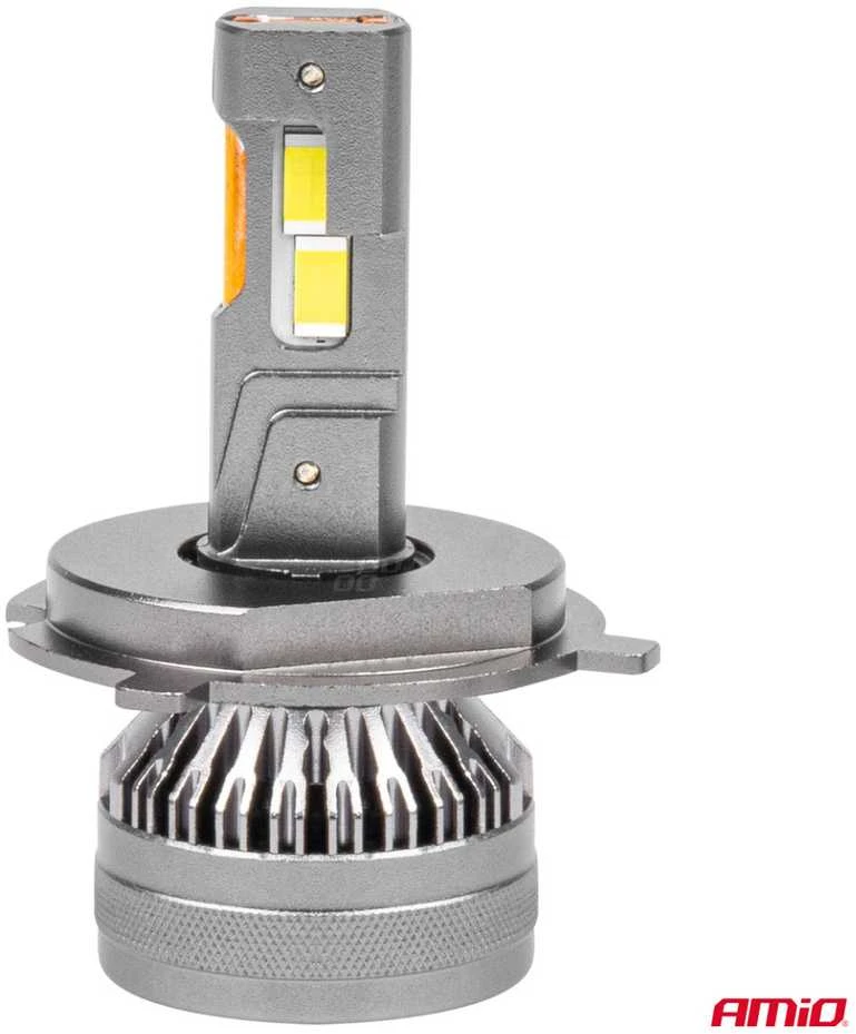 LED žibintų lemputės HP Series H4/H19 12-24V AMiO-03673