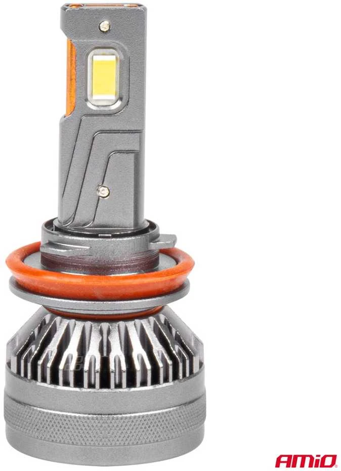LED žibintų lemputės HP Series H8/H9/H11/H16 Canbus AMiO-03677
