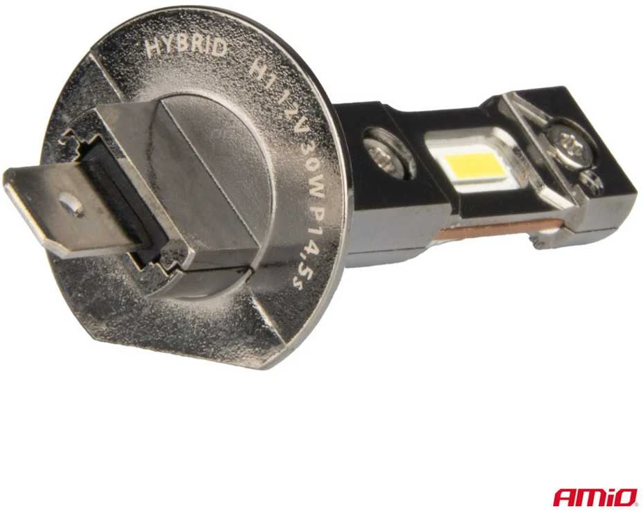 H1 Hybrid LED lemputė metaliniu tvirtinimo žiedu