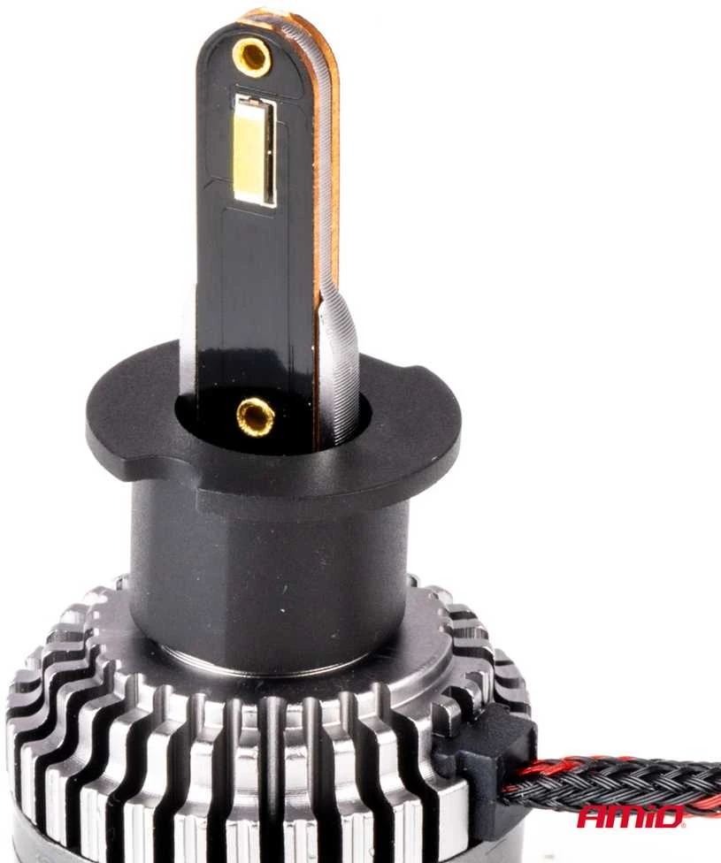 K3 Series H3 LED lemputė su aušinimo radiatoriumi