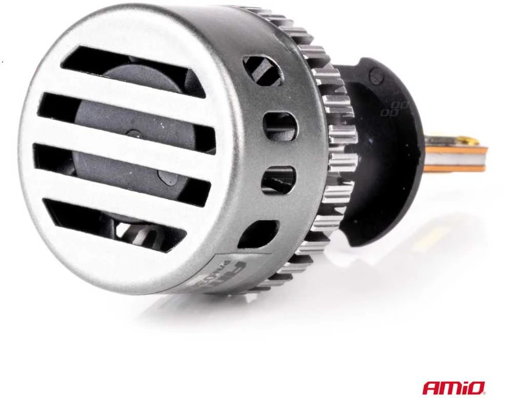 LED žibintų lemputės K3 Series H3 12V 6000K canbus AMIO-03681