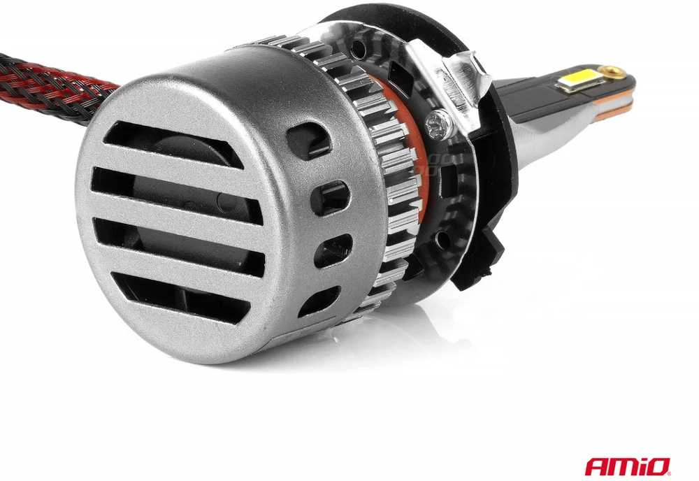LED žibintų lemputės K3 Series H7-6 12V 6000K canbus AMIO-03685