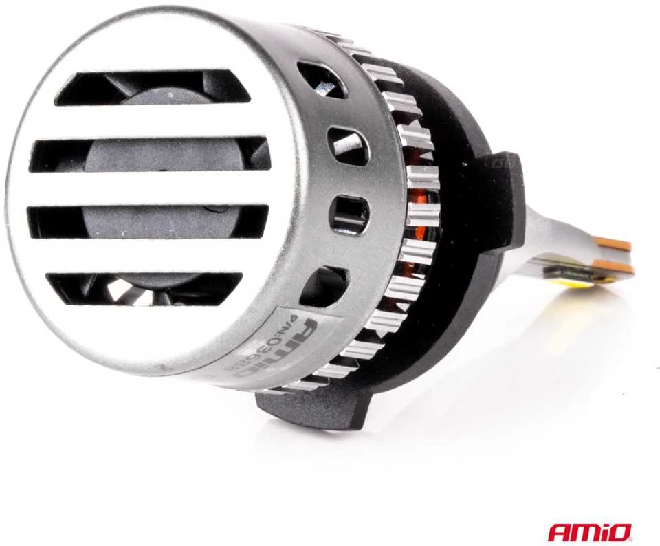 LED žibintų lemputės K3 Series HB3/HIR1 9011/H10 12V 6000K canbus AMIO-03687