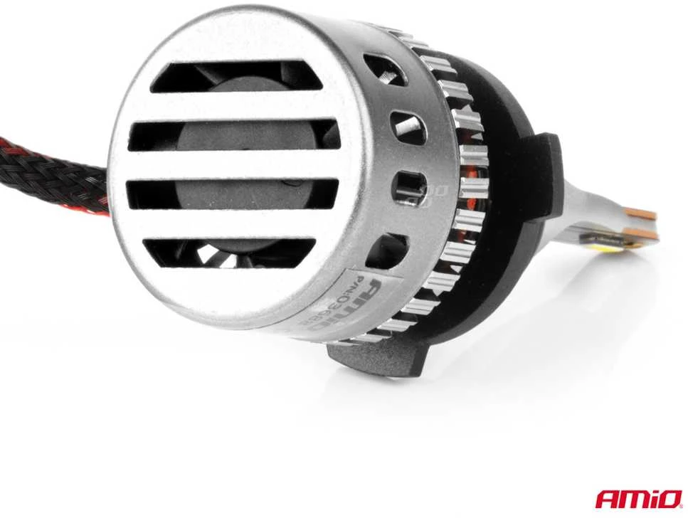 LED žibintų lemputės K3 Series HB4 9006 12V 6000K canbus AMIO-03688