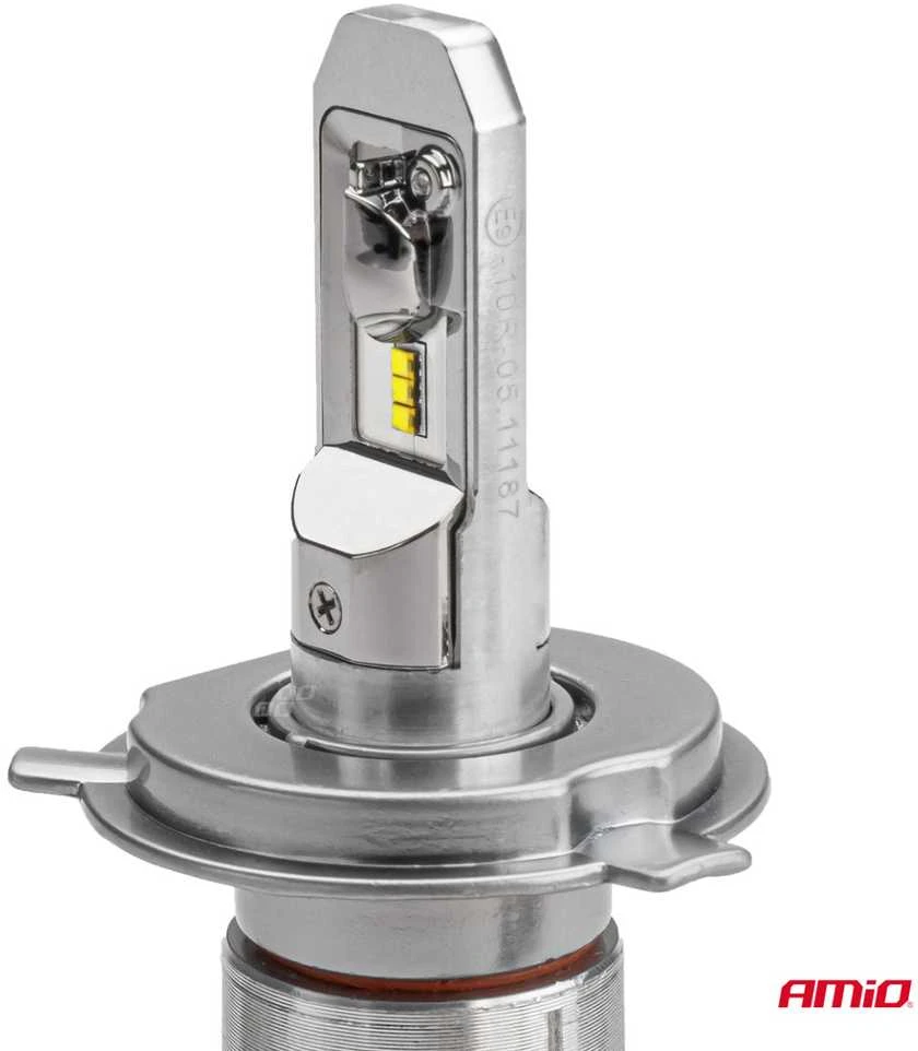 LED žibintų lemputės RS+ Series H4 50W AMIO-01082
