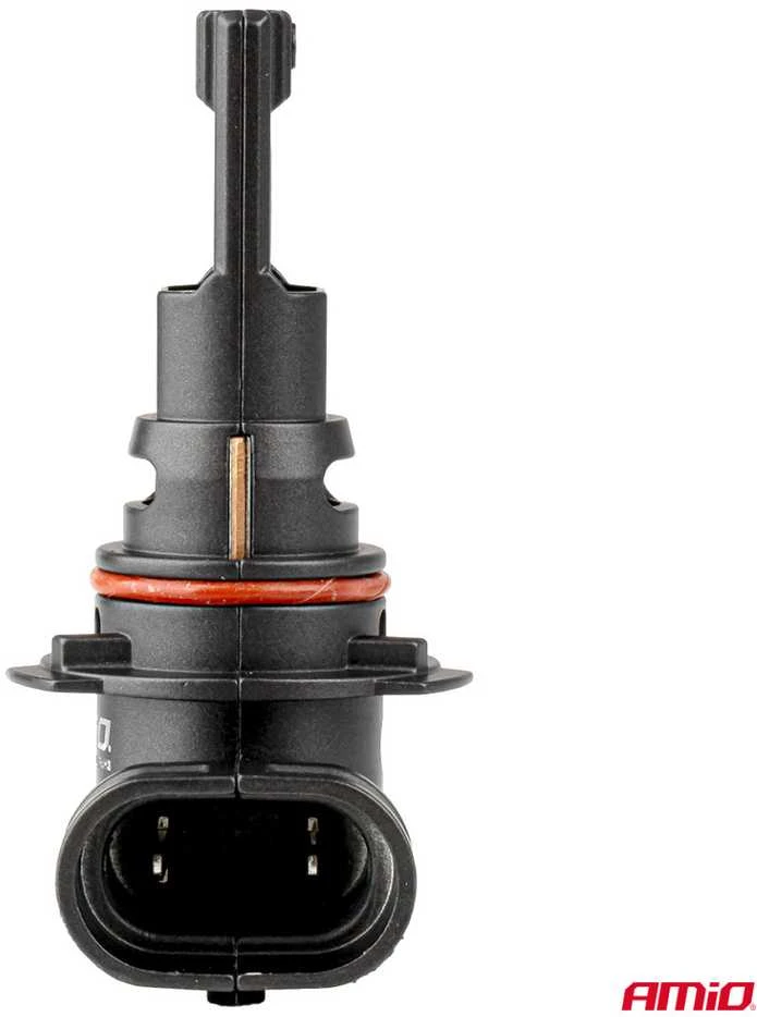 LED žibintų lemputės Series F25 PRO Juodas FULL CANBUS HIR2 68W 12V 24V, AMIO-04724