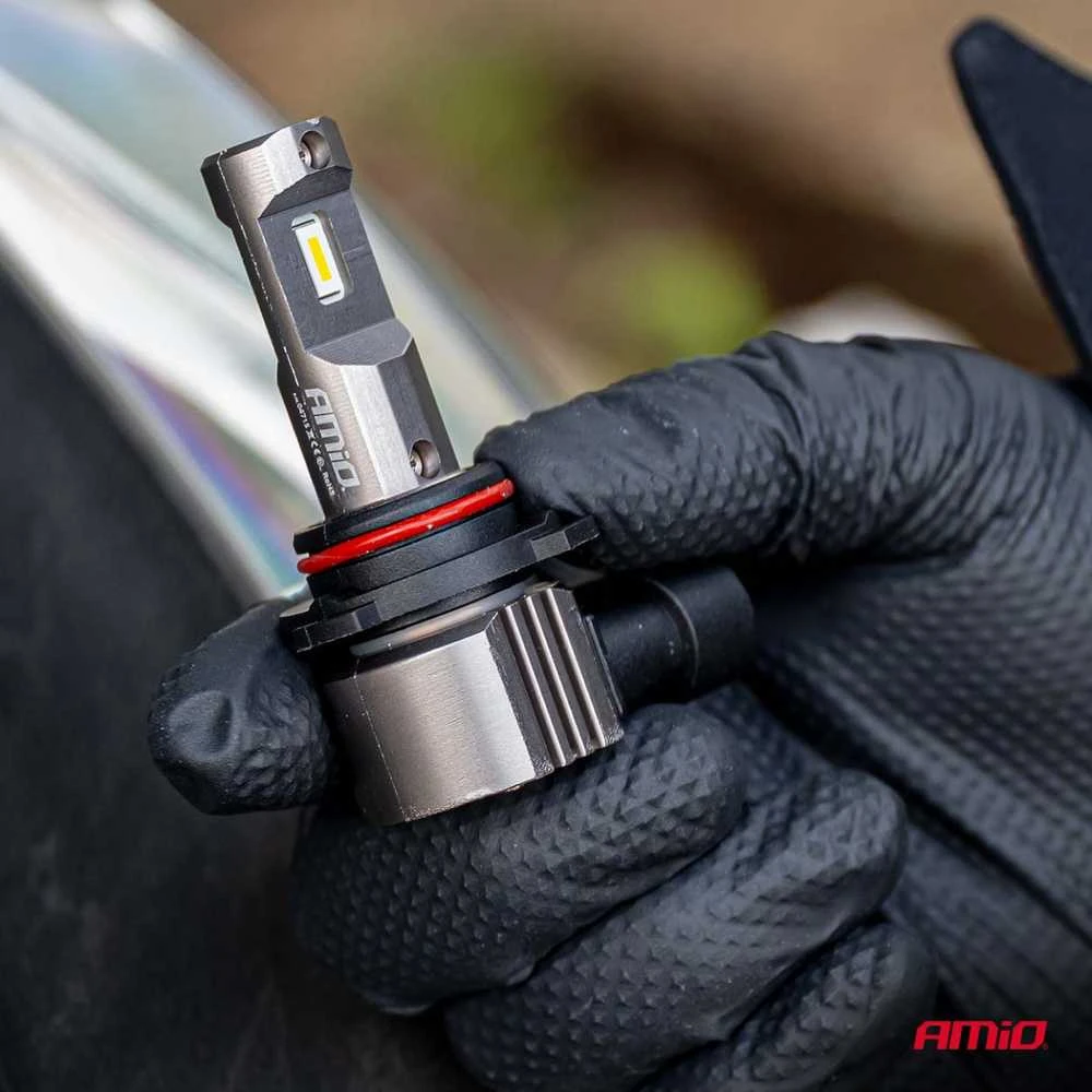 LED lemputė HB4 9006 su metaliniu aušintuvu