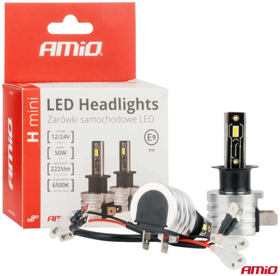 LED žibintų lemputės Series H3 AMiO-03330
