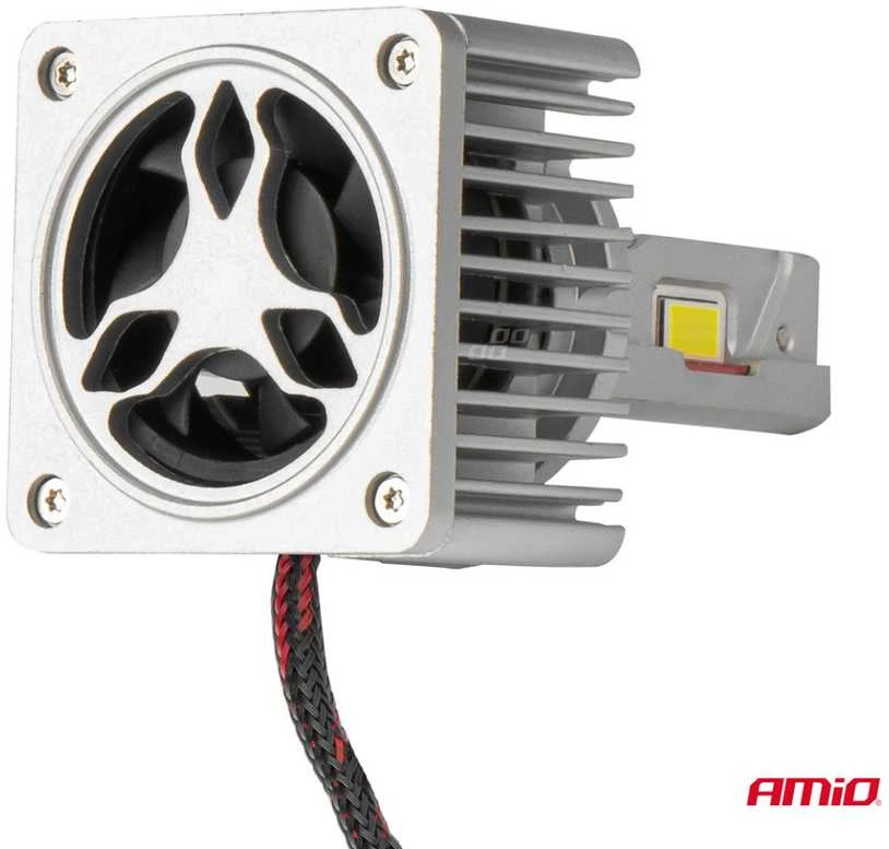 LED automobilių lemputės x serijos allinone d1s d3s d8s 6000k canbus amio-03669