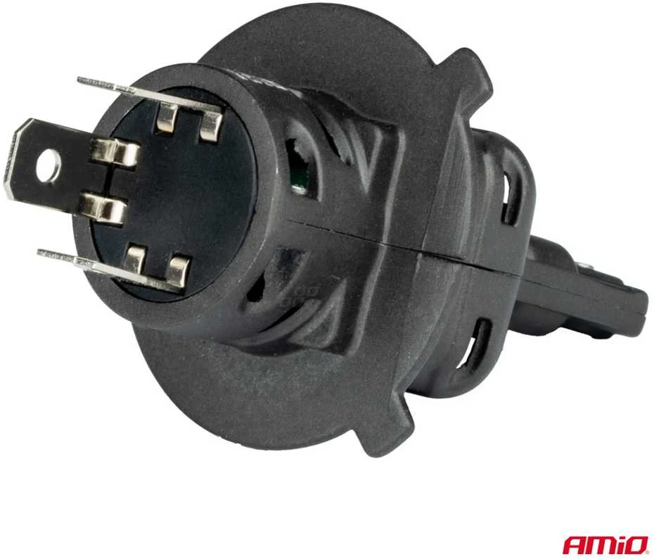LED žibintų lemputės X4-series AVIATOR H4/H19 6500K max 44W AMIO-03763