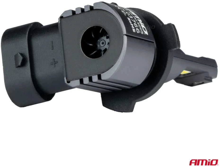 LED žibintų lemputės X4-series AVIATOR HB3 9005 HIR1 9011 H10 6500K max 44W AMIO-03766