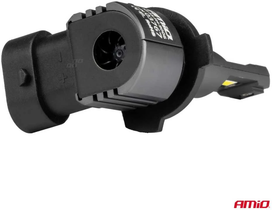 LED žibintų lemputės X4-series AVIATOR HB4 9006 6500K max 44W AMIO-03767