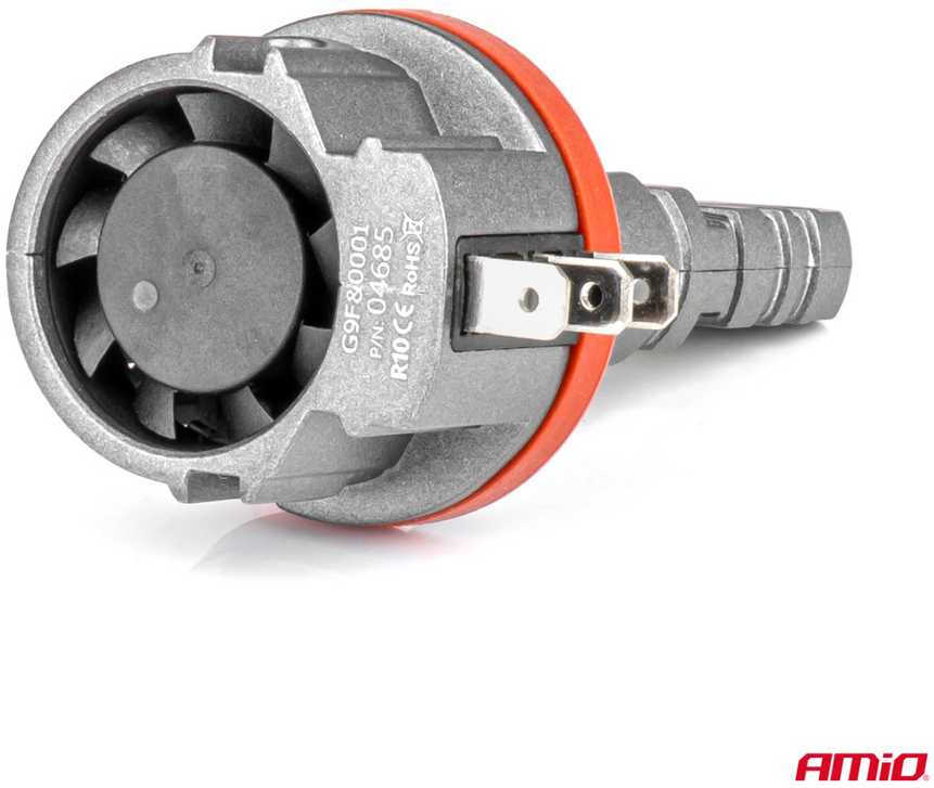 LED žibintų lemputės X5-series WINGER H15 49W 6000K CANBUS, AMIO-04685