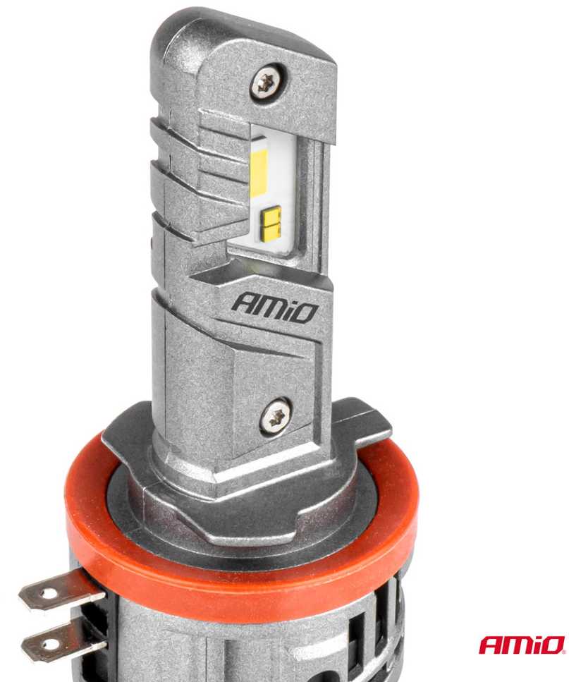 LED žibintų lemputės X5-series WINGER H15 49W 6000K CANBUS, AMIO-04685