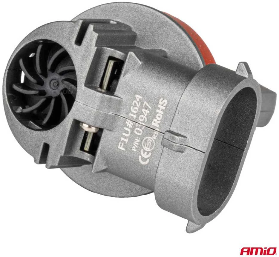 LED žibintų lemputės X5-series WINGER H8 H9 H11 6000K max 50W AMIO-03947