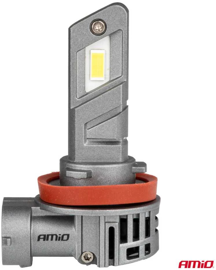 LED žibintų lemputės X5-series WINGER H8 H9 H11 6000K max 50W AMIO-03947