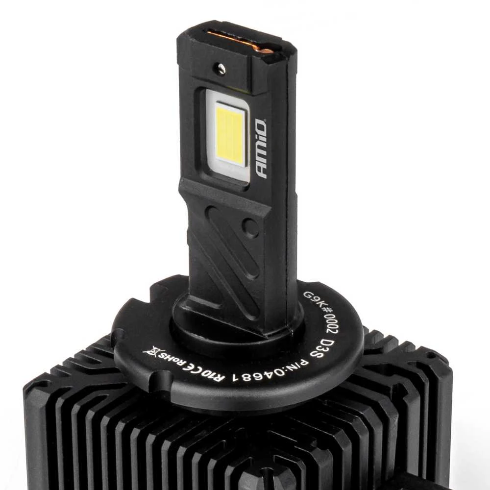 XD PRO D3S LED lemputė su aušintuvu