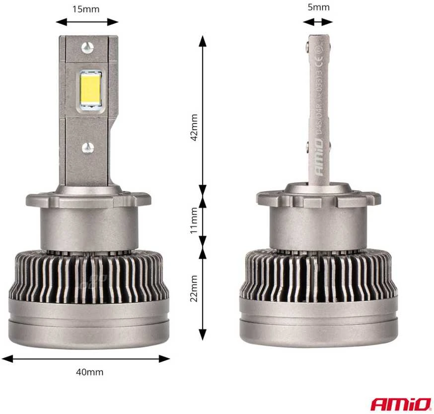 LED žibintų lemputės XD Series D4S/D4R AMiO-03313
