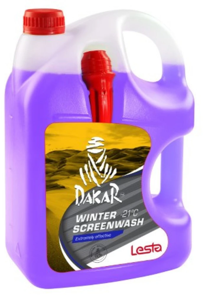 LESTA Windscreen Washer Fluid Dakar -21°C, priekinio stiklo plovimo skystis, 4l